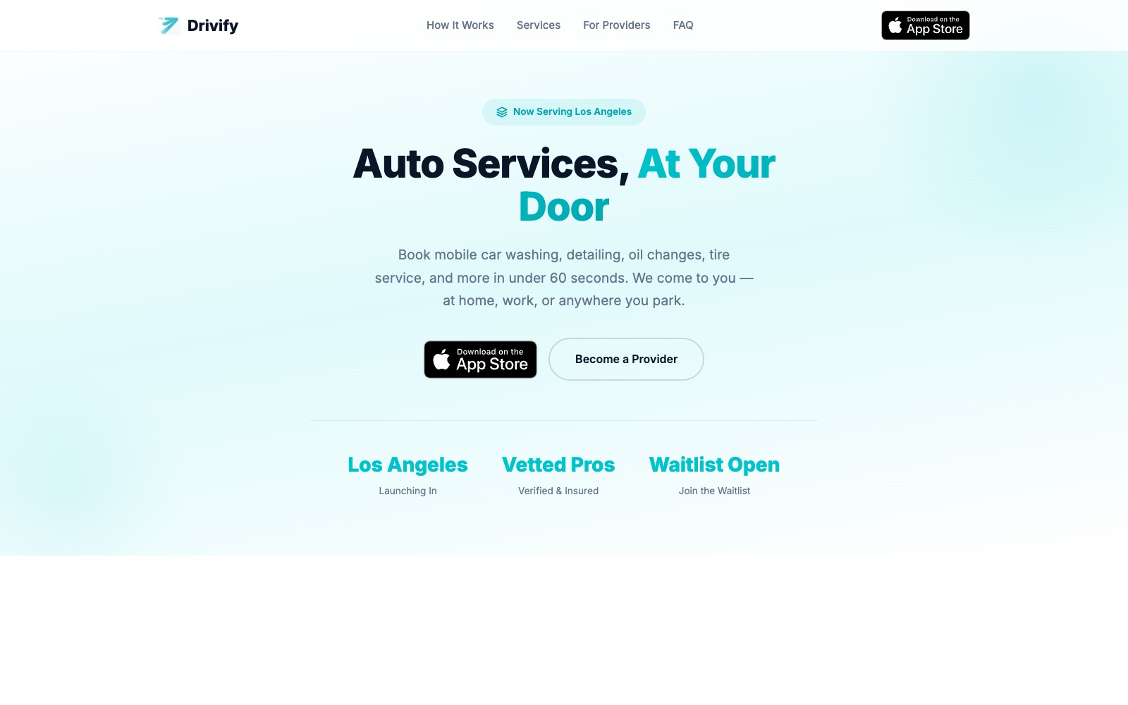 Drivify — screenshot 1