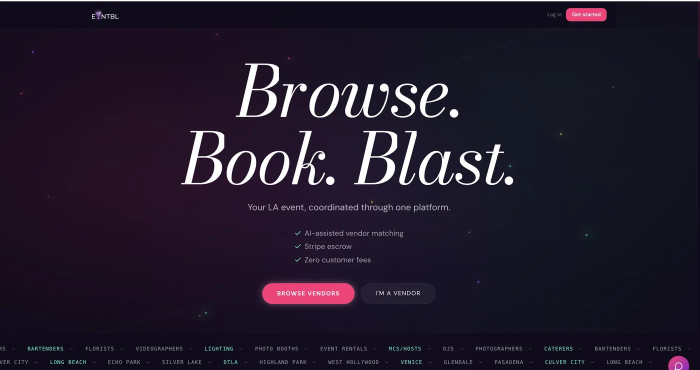 Evntbl — screenshot 1