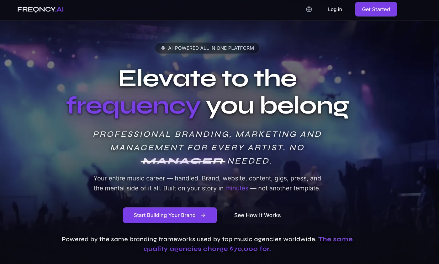 Freqncy — screenshot 1